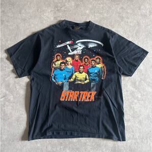 90s Vintage Star Trek Black Changes T Shirt Size XL